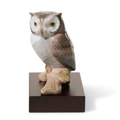 Lladro Porcelain Lucky Owl Figurine Figurines Lladro 