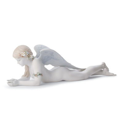 Lladro Porcelain Precious Angel Figurine Figurines Lladro 