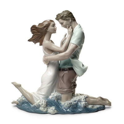 Lladro Porcelain The Thrill Of Love Figurine Figurines Lladro 
