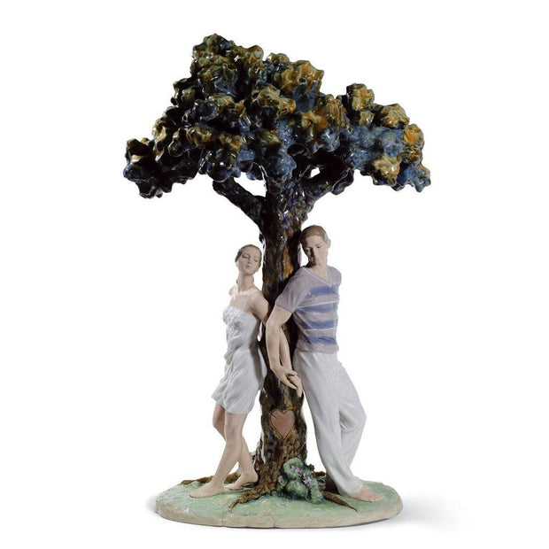 Lladro Porcelain The Tree Of Love Figurine Figurines Lladro 
