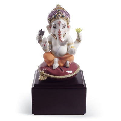 Lladro Porcelain Bal Ganesha Figurine Figurines Lladro 