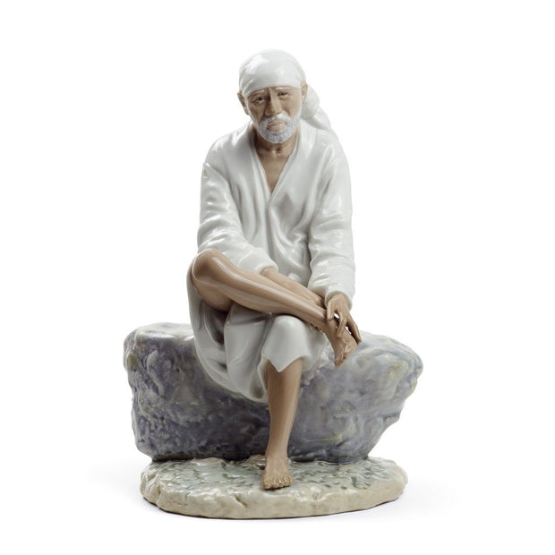 Lladro Porcelain Sai Baba Figurine Figurines Lladro 