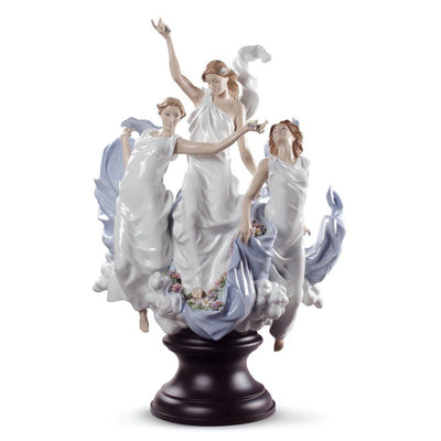 Lladro Porcelain Celebration Of Spring Figurine LE 1000 Figurines Lladro 