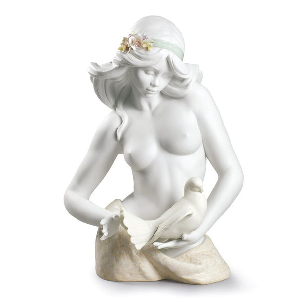 Lladro Porcelain A Tribute To Peace Figurine Figurines Lladro 