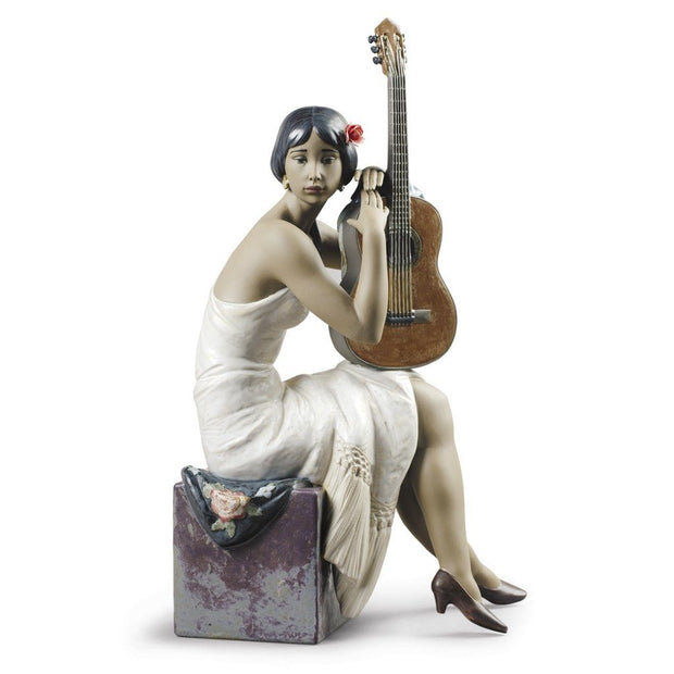 Lladro Porcelain The Flamenco Singer Figurine Figurines Lladro 