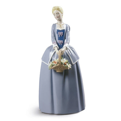 Lladro Porcelain Garden Blossoms Figurine Figurines Lladro 