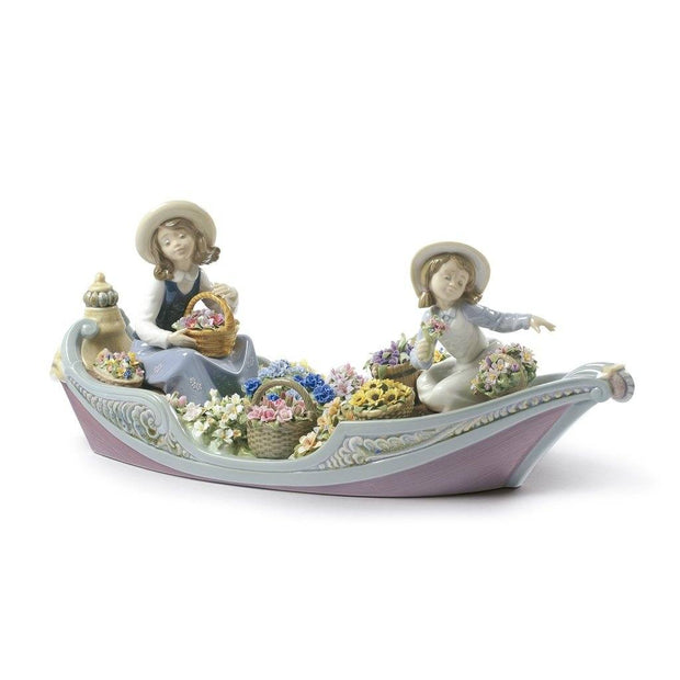 Lladro Porcelain Flowers Forever Figurine Figurines Lladro 