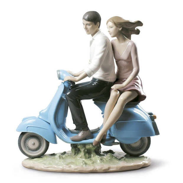 Lladro Porcelain Riding With You Figurine Figurines Lladro 