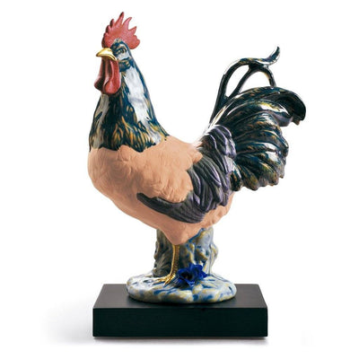 Lladro Porcelain The Rooster Figurine LE 1888 Figurines Lladro 