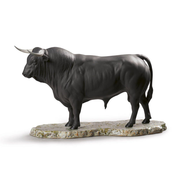 Lladro Porcelain Spanish Bull Figurine Figurines Lladro 