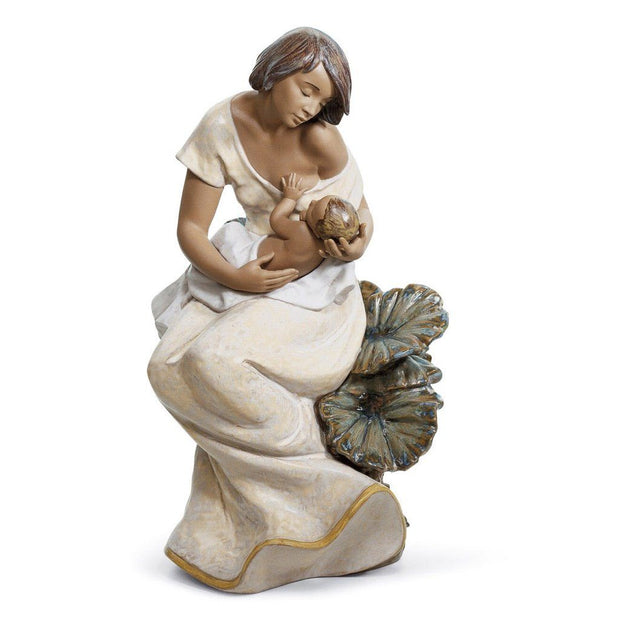 Lladro Porcelain A Beautiful Bond Figurine Gres Finish Figurines Lladro 