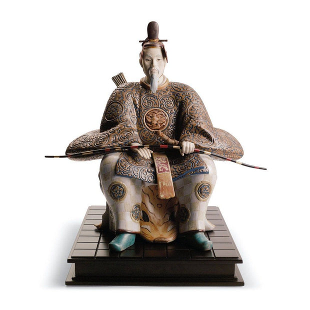 Lladro Porcelain Japanese Nobleman II Figurine Gres Finish LE 1500 Figurines Lladro 