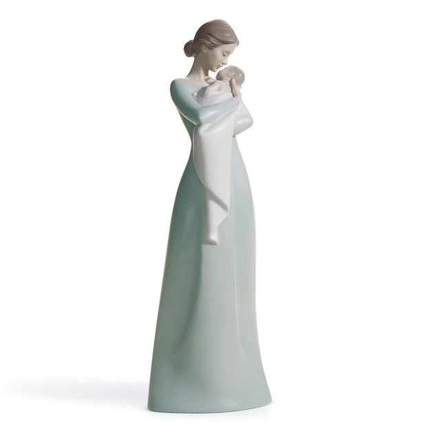 Lladro Porcelain A Mother's Embrace Figurine Figurines Lladro 