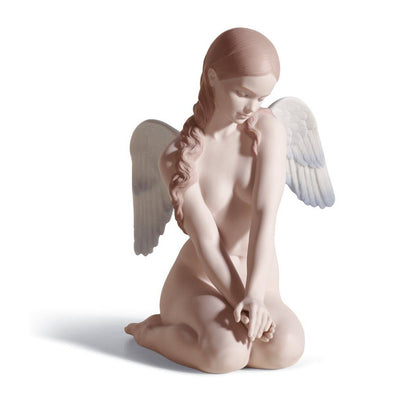 Lladro Porcelain Beautiful Angel Figurine Figurines Lladro 