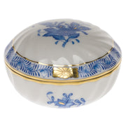 Herend Ring Box Figurines Herend Chinese Bouquet Blue 