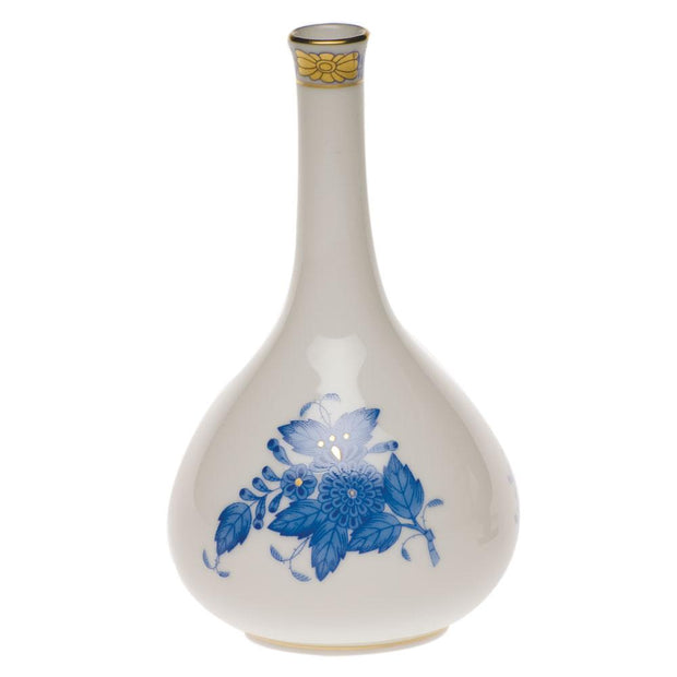 Herend Medium Bud Vase Figurines Herend Chinese Bouquet Blue 