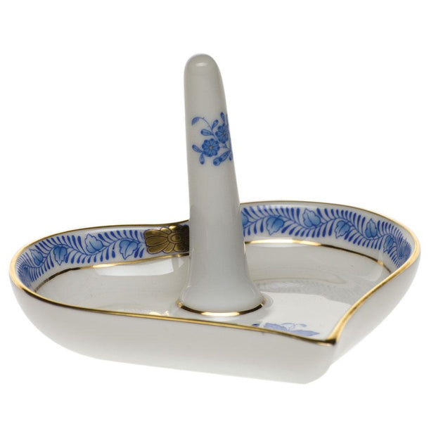 Herend Ring Holder Figurines Herend Chinese Bouquet Blue 