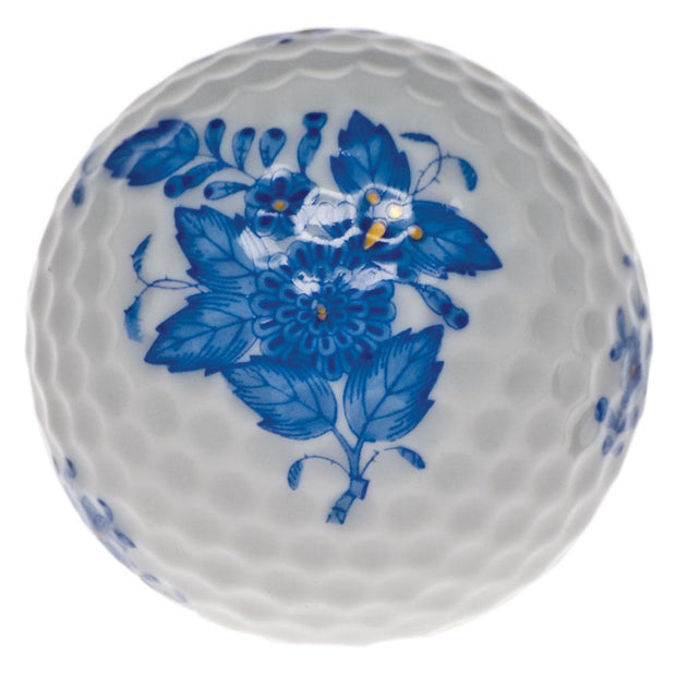 Herend Golf Ball Figurines Herend Chinese Bouquet Blue 