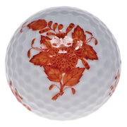 Herend Golf Ball Figurines Herend Chinese Bouquet Rust 