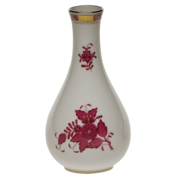 Herend Vase Figurines Herend Chinese Bouquet Raspberry 
