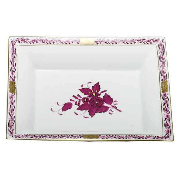 Herend Jewelry Tray Figurines Herend Chinese Bouquet Raspberry 