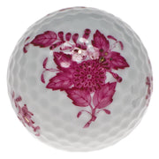Herend Golf Ball Figurines Herend Chinese Bouquet Raspberry 