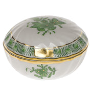 Herend Ring Box Figurines Herend Chinese Bouquet Green 