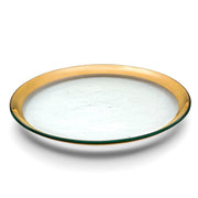 Annieglass Roman Antique Buffet Plate - 12" Dinnerware Annieglass Gold 