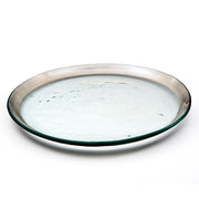 Annieglass Roman Antique Buffet Plate - 12" Dinnerware Annieglass Platinum 