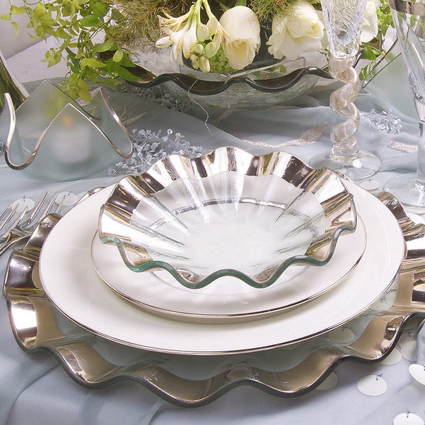 Annieglass Ruffle Bowl - 7" Dinnerware Annieglass 