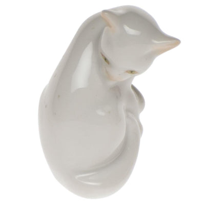 Herend Miniature Cat Figurines Herend Natural Coloration 