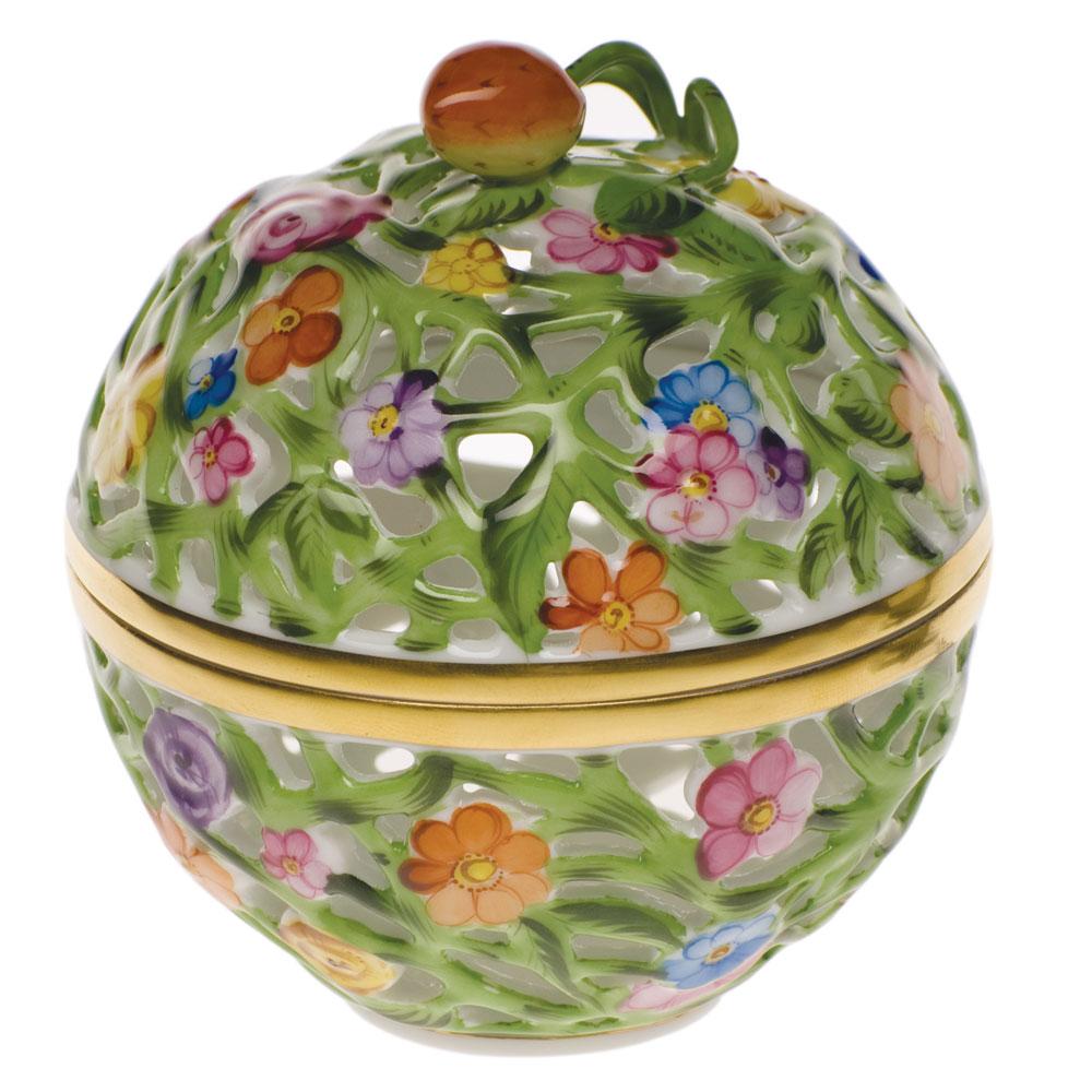 Herend Small Openwork Ball Figurines Herend 