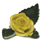 Herend Rose On Leaf Figurines Herend Yellow 