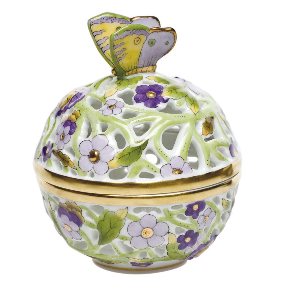 Herend Openwork Ball Butterfly - Thumbnail 2