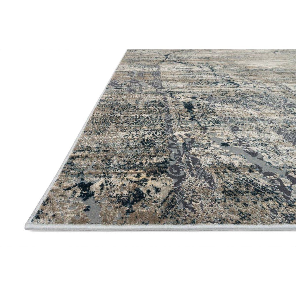 Loloi Cascade CAS 01 Taupe / Blue Area Rug Rugs Loloi 