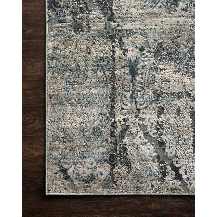 Loloi Cascade CAS 01 Taupe / Blue Area Rug Rugs Loloi 