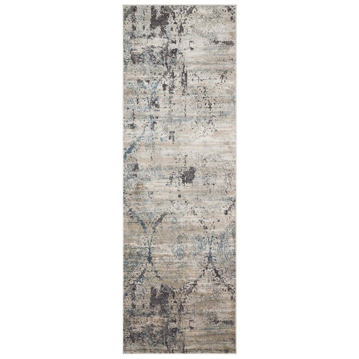 Loloi Cascade CAS 01 Taupe / Blue Area Rug Rugs Loloi 2’ 7" x 8’ Runner 