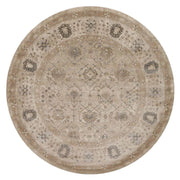 Loloi Century CQ 02 Taupe / Taupe Area Rug Rugs Loloi 7’ 7" X 7’ 7" Round 