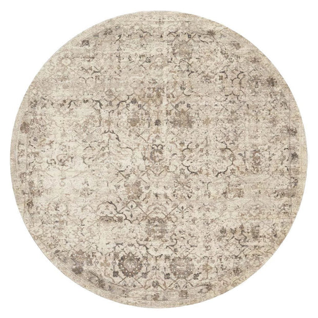 Loloi Century CQ 03 Sand Area Rug Rugs Loloi 7’ 7" X 7’ 7" Round 