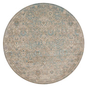 Loloi Century CQ 03 Bluestone Area Rug Rugs Loloi 7’ 7" X 7’ 7" Round 