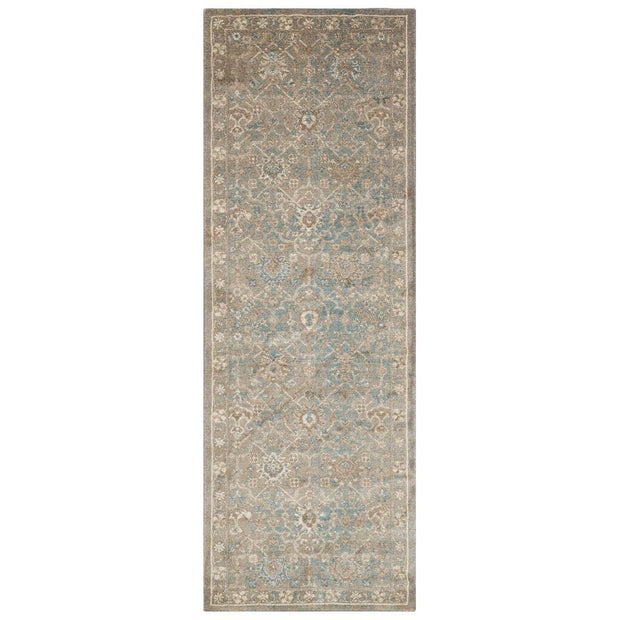 Loloi Century CQ 03 Bluestone Area Rug Rugs Loloi 2’ 8" X 7’ 6" Runner 