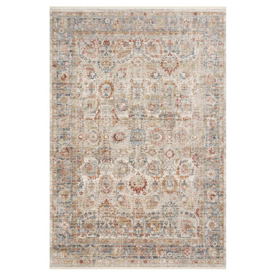 Loloi Claire CLE 02 Ivory / Ocean Area Rug Rugs Loloi 2’ 7" x 8’ Runner 
