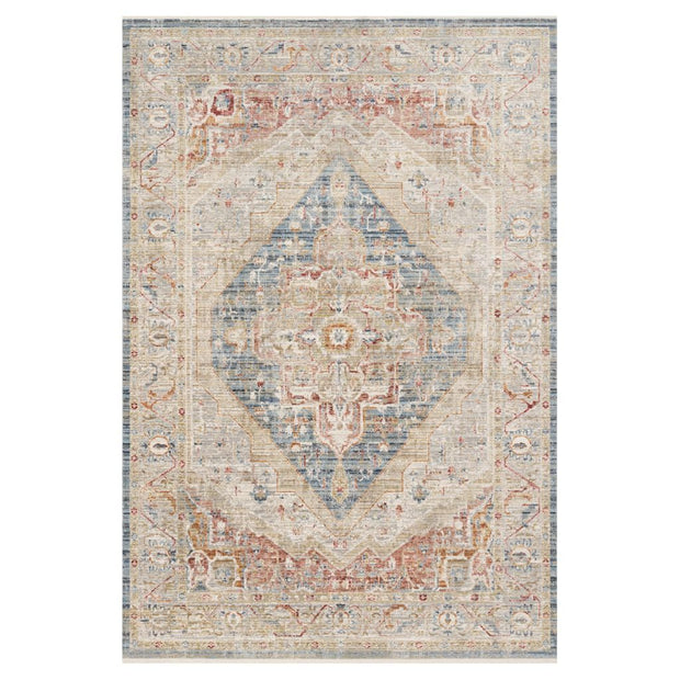 Loloi Claire CLE 04 Blue / Multi Area Rug Rugs Loloi 2’ 7" x 8’ Runner 