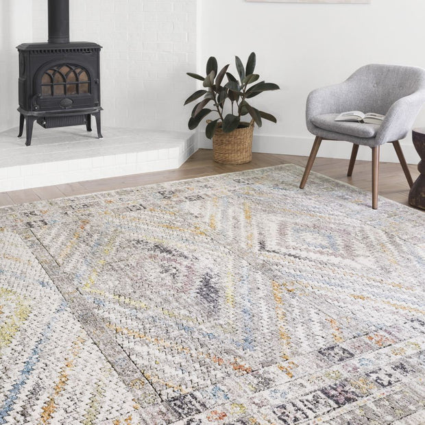 Loloi II Dante DN 01 Ivory / Multi Area Rug Rugs Loloi II 