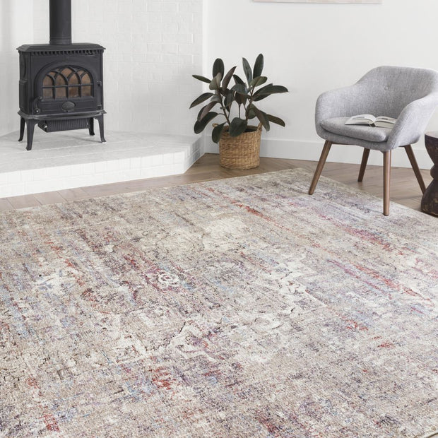 Loloi II Dante DN 02 Beige / Multi Area Rug Rugs Loloi II 