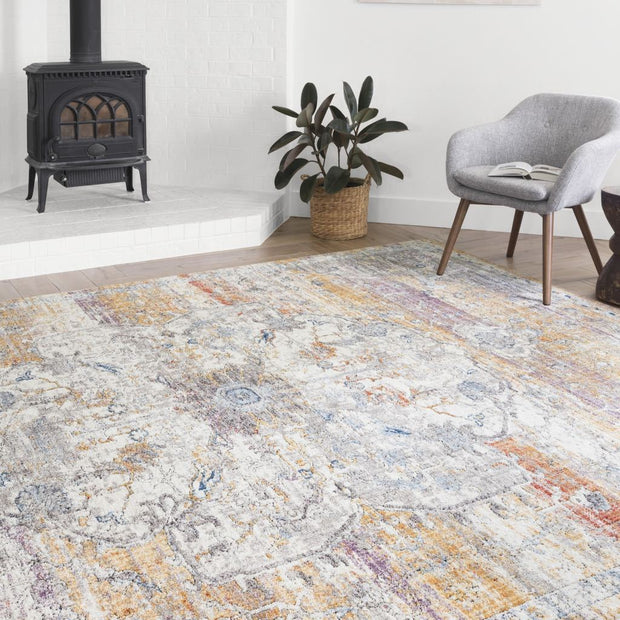 Loloi II Dante DN 06 Natural / Sunrise Area Rug Rugs Loloi II 