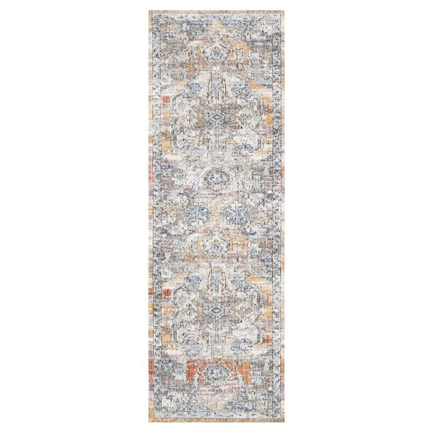 Loloi II Dante DN 06 Natural / Sunrise Area Rug Rugs Loloi II 2’ 6" x 8’ Runner 