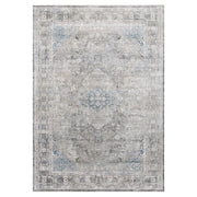 Loloi Gemma GEM 05 Silver / Blue Area Rug Rugs Loloi 2’ 8" x 7’ 9” Runner 