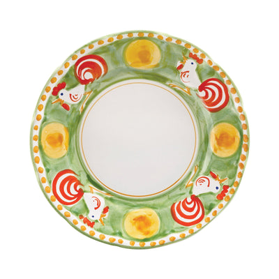 Vietri Campagna Gallina Dinner Plate Dinnerware Vietri 