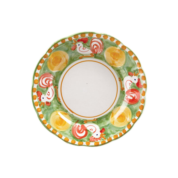 Vietri Campagna Gallina Salad Plate Dinnerware Vietri 